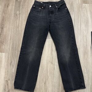 Levi's Relaxed Fit Black Women's Jeans